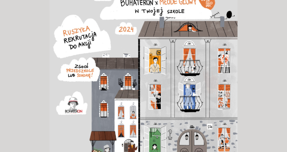 Ruszyła rekrutacja do programu BohaterON i MŁODE GŁOWY w Twojej Szkole 2024