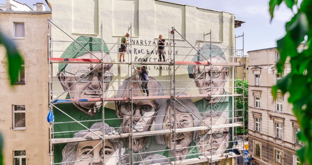 Powstaje mural pamięci we Wrocławiu