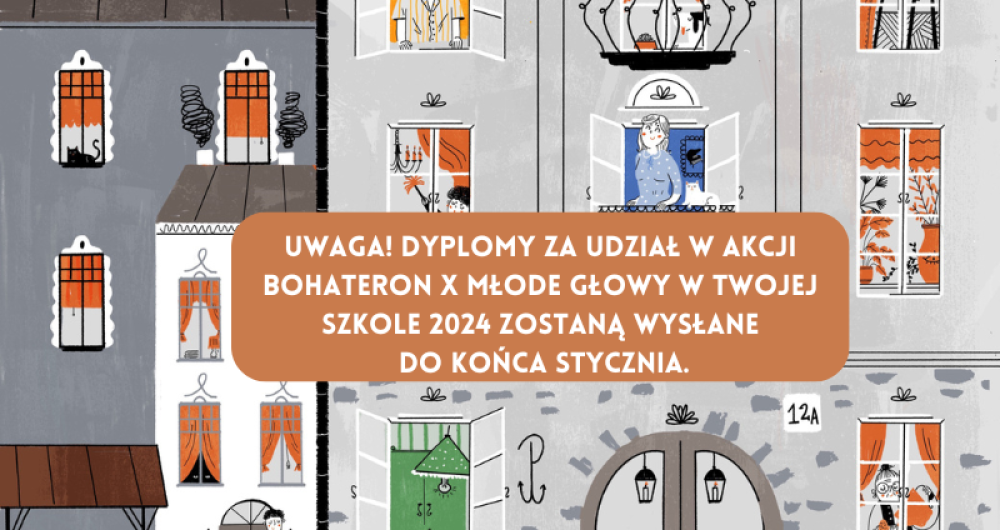 UWAGA UCZESTNICY PROJEKTU BOHATERON X MŁODE GŁOWY W TWOJEJ SZKOLE 2024!