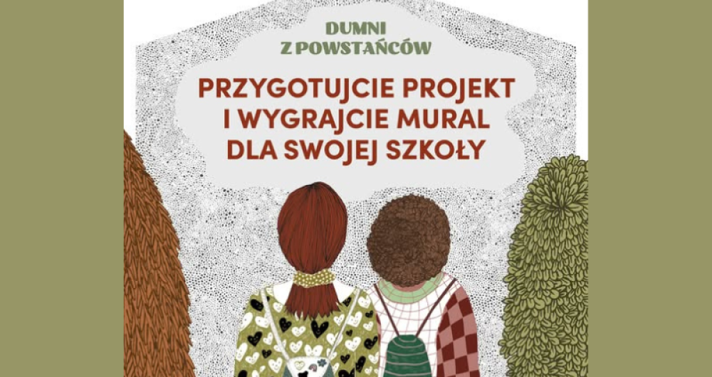 PRZYGOTUJ PROJEKT, A MY WYMALUJEMY MURAL NA TWOJEJ SZKOLE!