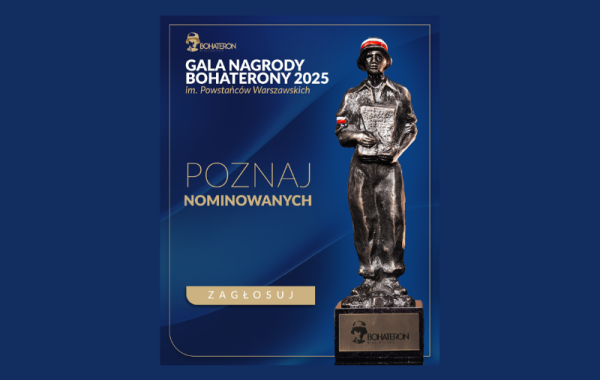 Znamy nominowanych do Nagrody BohaterONy 2025!
