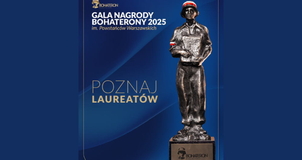 Znamy laureatów Nagrody BohaterONy 2025 im. Powstańców Warszawskich!